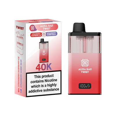 Crystal Prime Aura Bar Series 40k Puffs Prefilled Pod Kit