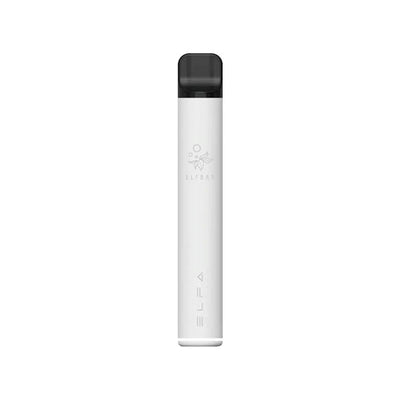 20mg ELF Bar ELFA Pod Kit white compact disposable vape with prefilled pod and mesh coil technology