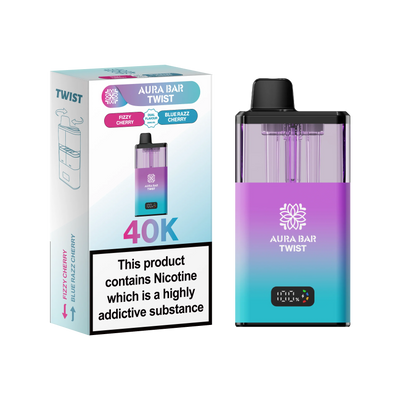 Crystal Prime Aura Bar Series 40k Puffs Prefilled Pod Kit