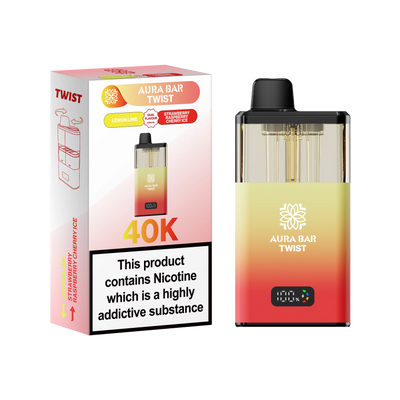 Crystal Prime Aura Bar Series 40k Puffs Prefilled Pod Kit