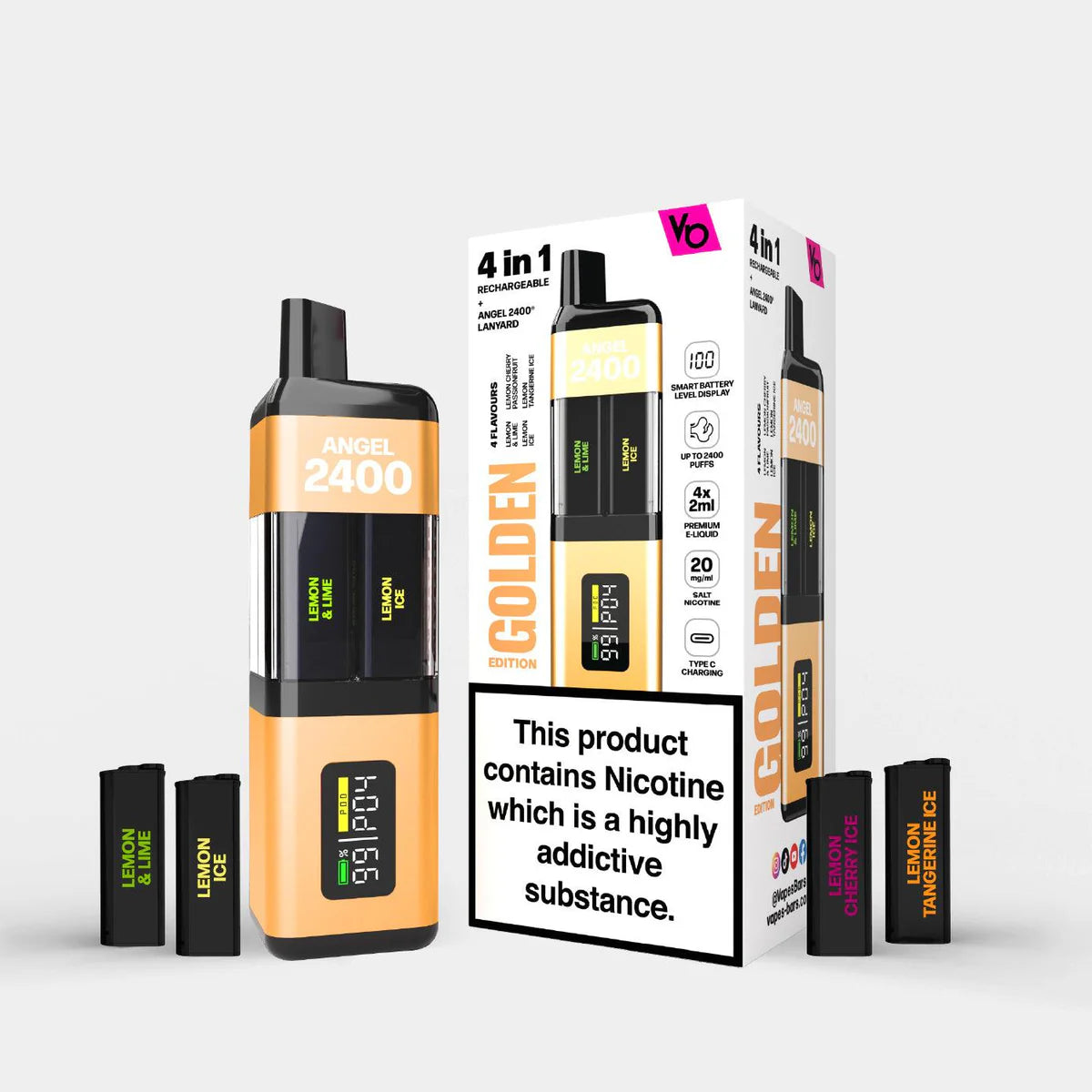 Angel 2400 VBS 4-in-1 Vape Kit