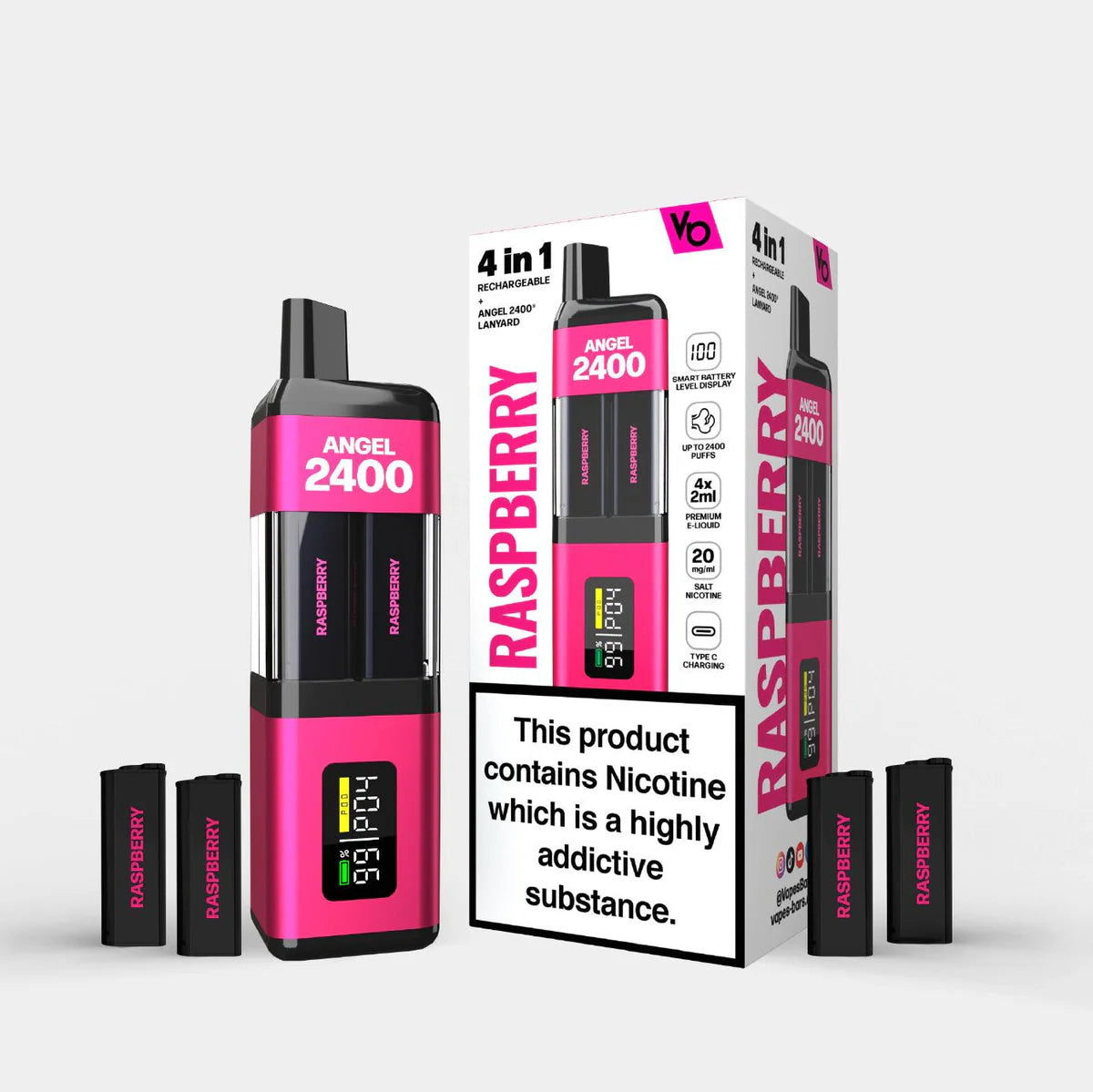 Angel 2400 VBS 4-in-1 Vape Kit