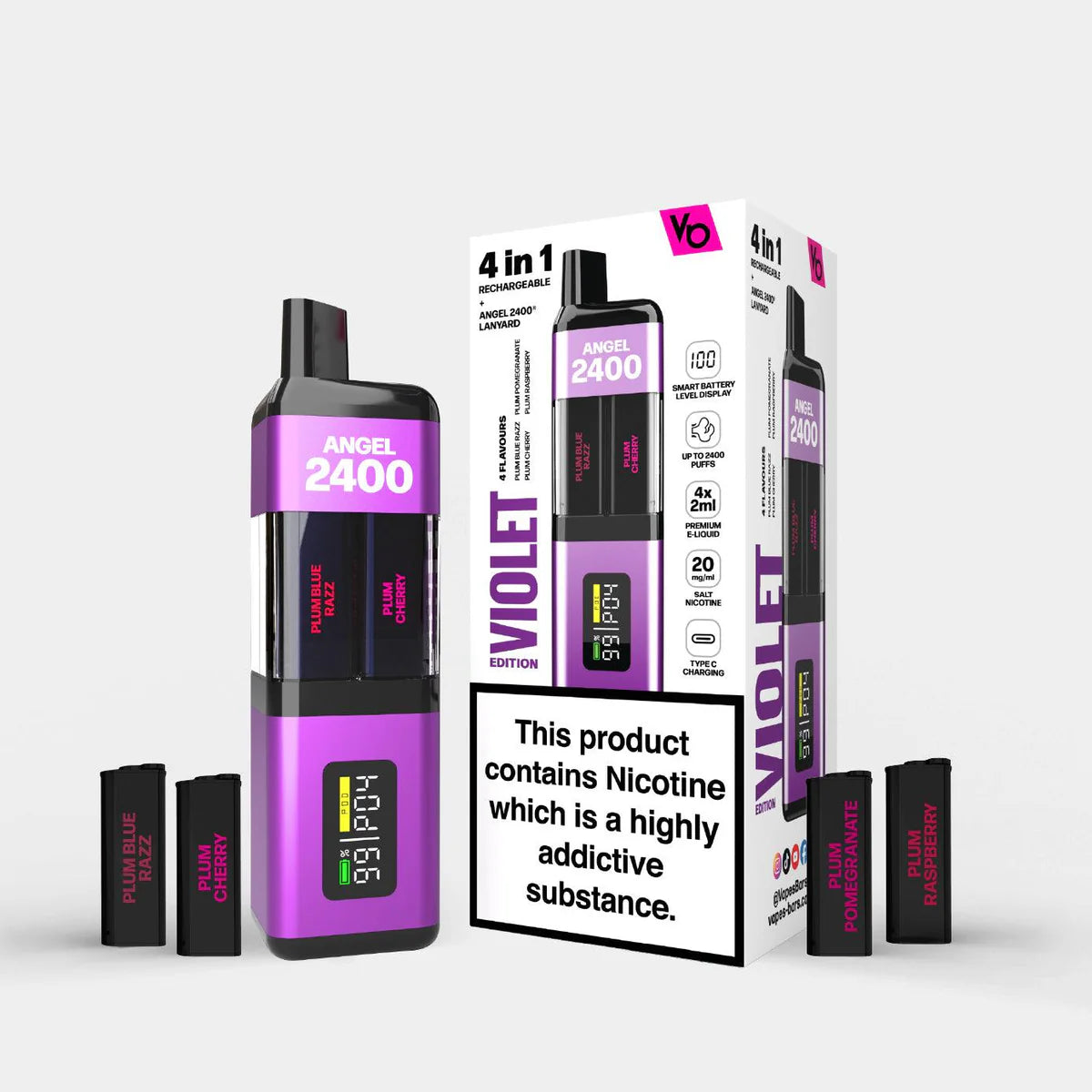 Angel 2400 VBS 4-in-1 Vape Kit