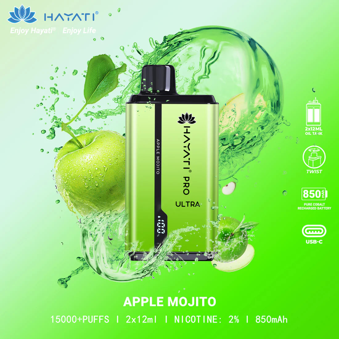 Hayati Pro Ultra 15000 Reusable Pod Device