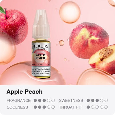 Elfliq Nic Salts E Liquid By ElfBar - 10ml 10mg/20mg