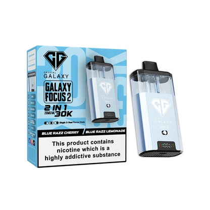 CRYSTAL GALAXY 30K FOCUS 2 PREFILLED POD VAPE KIT 20MG