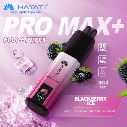 Hayati Pro Max Plus 6000+ Vape Kit