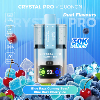 Crystal Pro Switch 30K Puff Prefilled Vape Kit - Buy1 Get1 Free