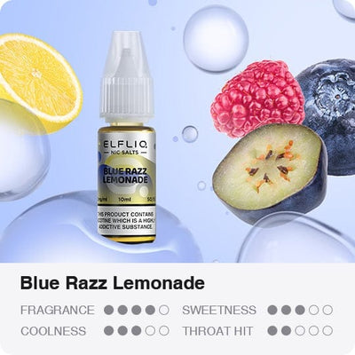 Elfliq Nic Salts E Liquid By ElfBar - 10ml 10mg/20mg