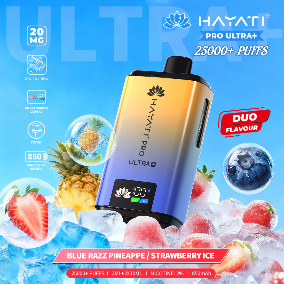 Hayati Pro Ultra+ 25000 Vape Kit