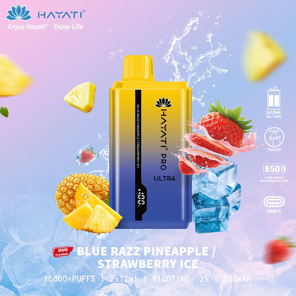 Hayati Pro Ultra 15000 Reusable Pod Device