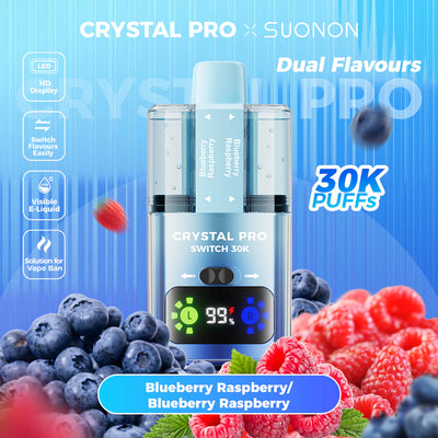 Crystal Pro Switch 30K Puff Prefilled Vape Kit - Buy1 Get1 Free