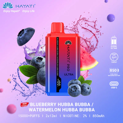 Hayati Pro Ultra 15000 Reusable Pod Device