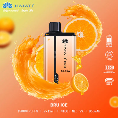 Hayati Pro Ultra 15000 Reusable Pod Device