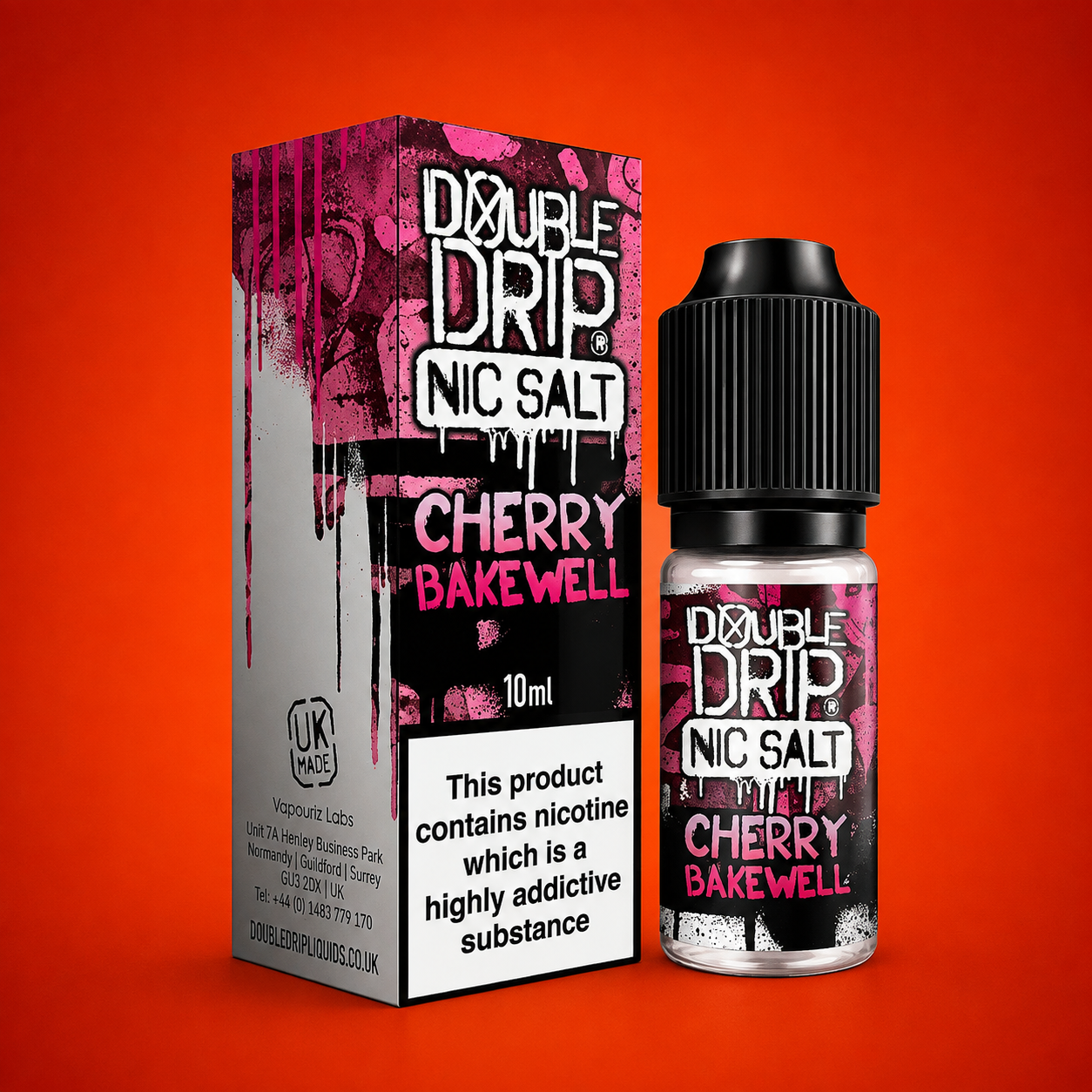 20MG Double Drip 10ML Flavoured Nic Salts E Liquid