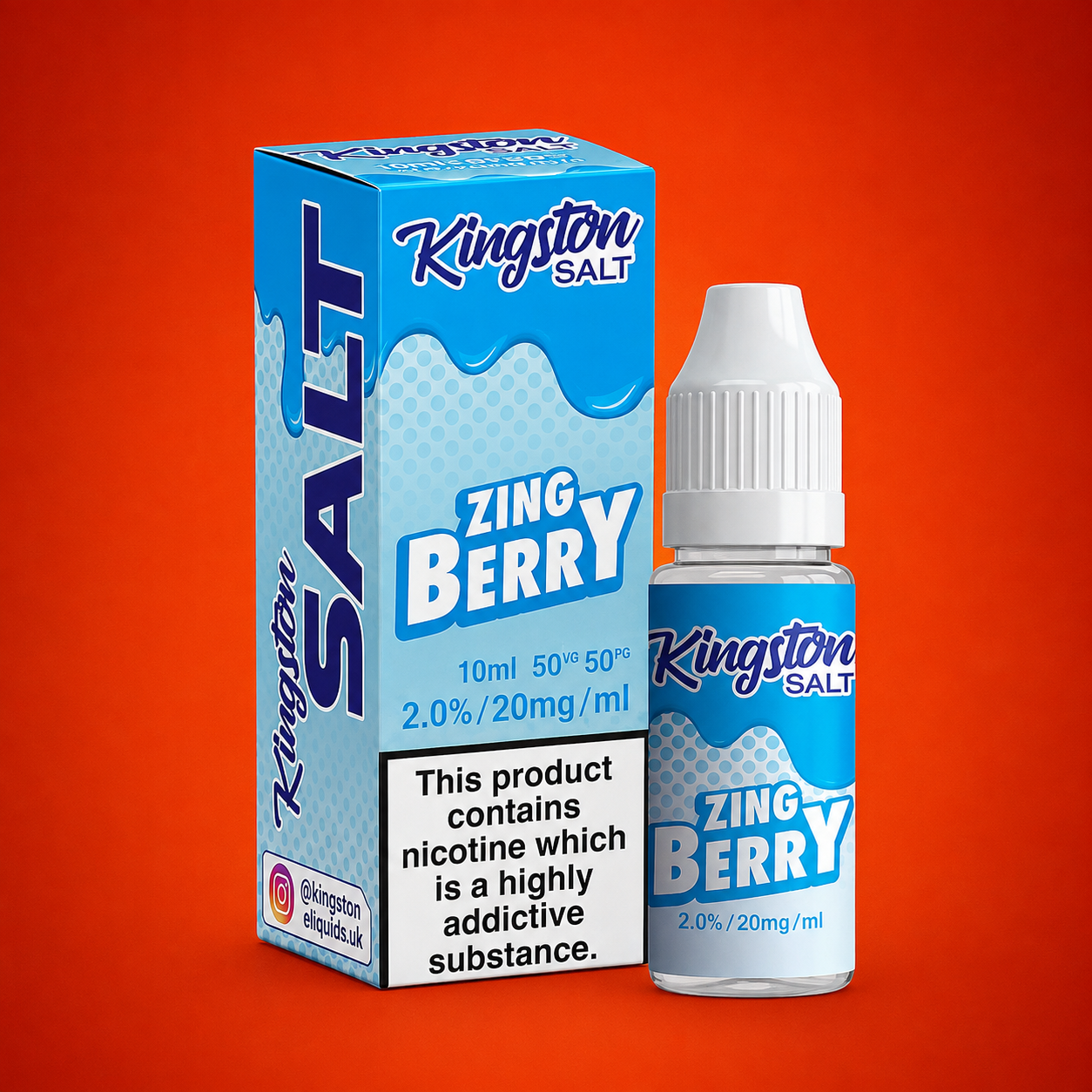 20mg Kingston Salts 10ml Nic Salts (50VG/50PG)