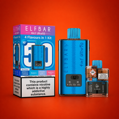 Elf Bar 4-in-1 Ultra (50k) Prefilled Pod Kit