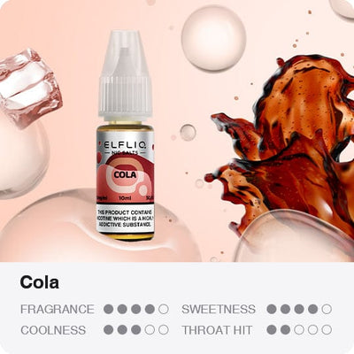 Elfliq Nic Salts E Liquid By ElfBar - 10ml 10mg/20mg