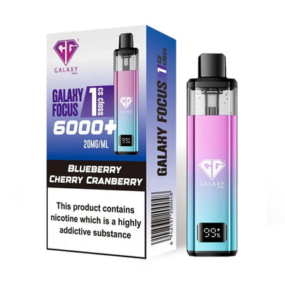 Crystal Galaxy Focus 1 6000 Prefilled Pod Kit