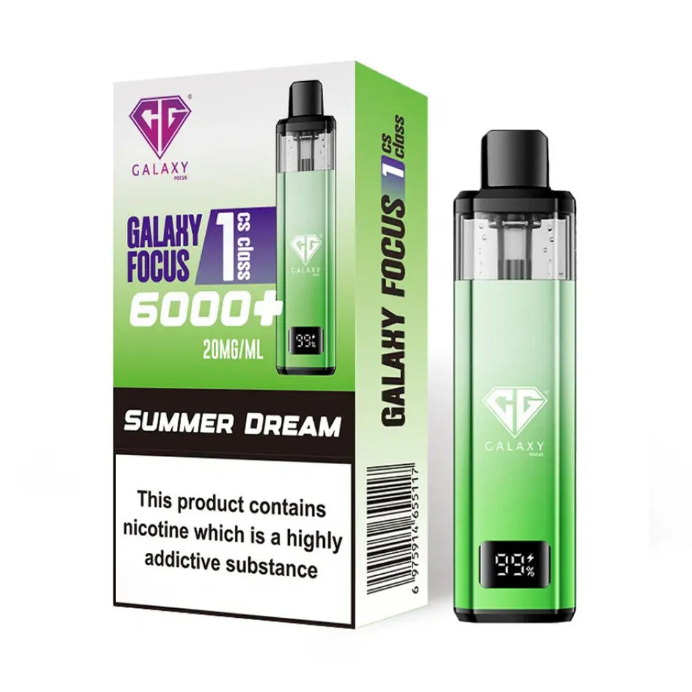 Crystal Galaxy Focus 1 6000 Prefilled Pod Kit