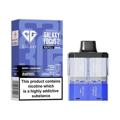 Crystal Galaxy Focus 2 30K Refill Pods