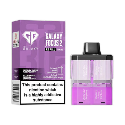 Crystal Galaxy Focus 2 30K Refill Pods