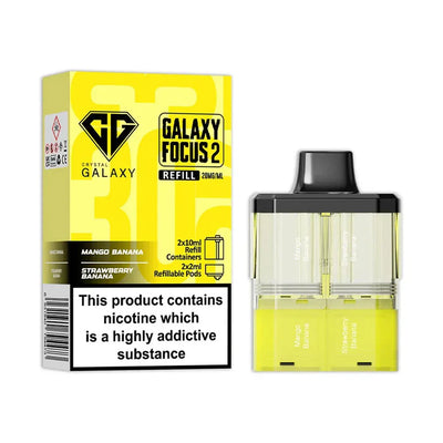 Crystal Galaxy Focus 2 30K Refill Pods