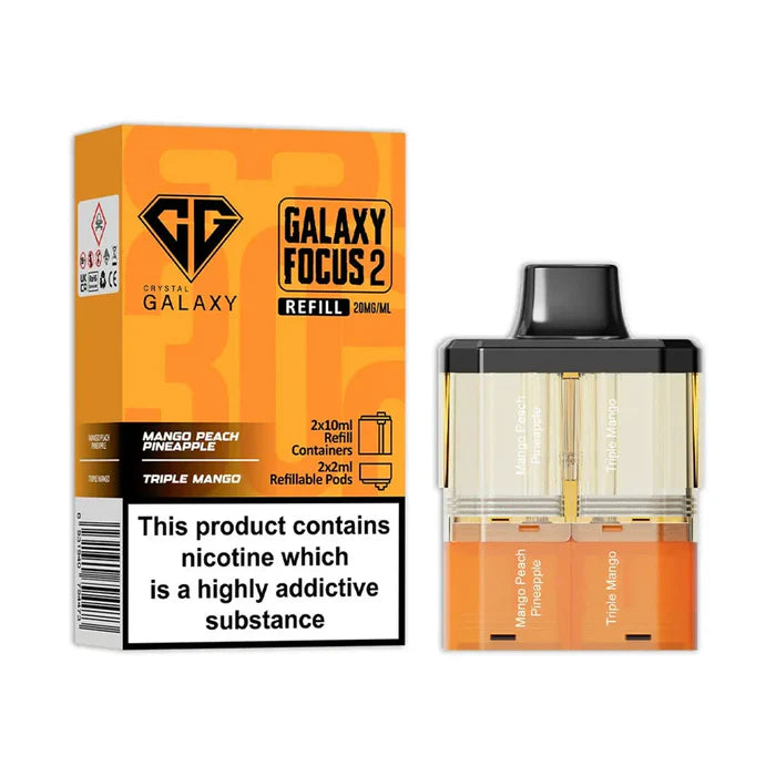 Crystal Galaxy Focus 2 30K Refill Pods