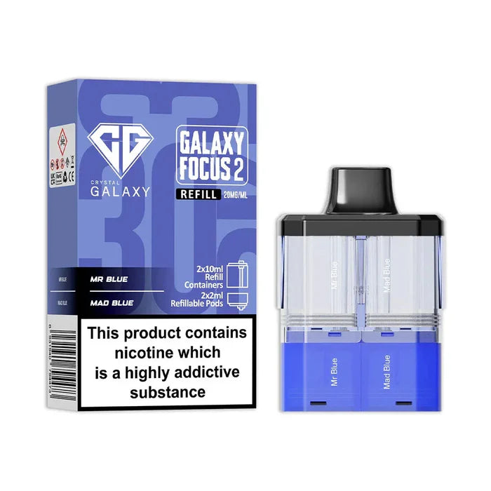 Crystal Galaxy Focus 2 30K Refill Pods