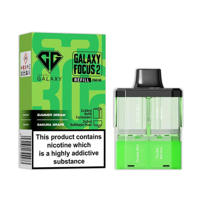 Crystal Galaxy Focus 2 30K Refill Pods