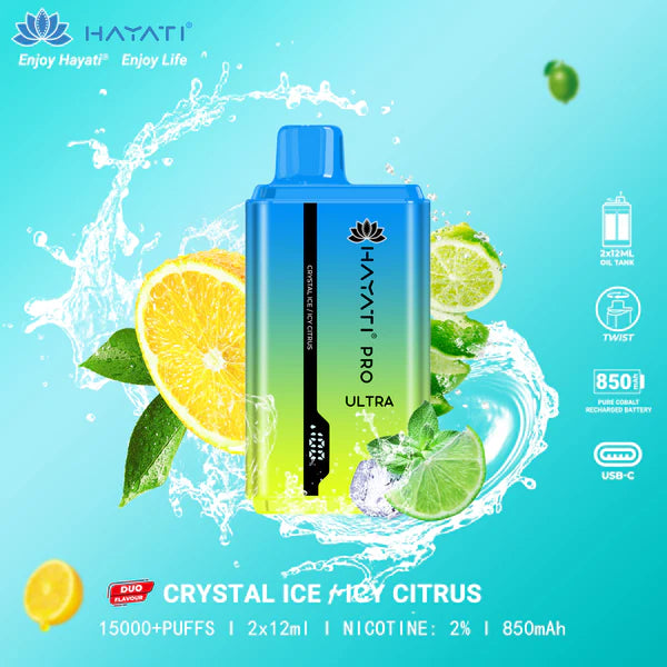 Hayati Pro Ultra 15000 Reusable Pod Device