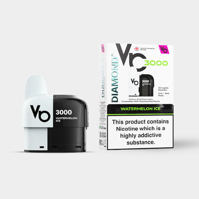 Diamond 3000 Vape Pods - 2ml Pod & 4ml Refill