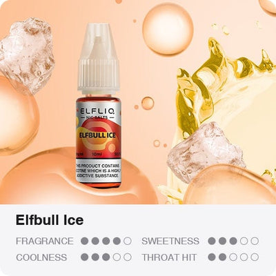 Elfliq Nic Salts E Liquid By ElfBar - 10ml 10mg/20mg