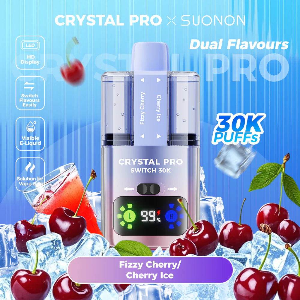 Crystal Pro Switch 30K Puff Prefilled Vape Kit - Buy1 Get1 Free