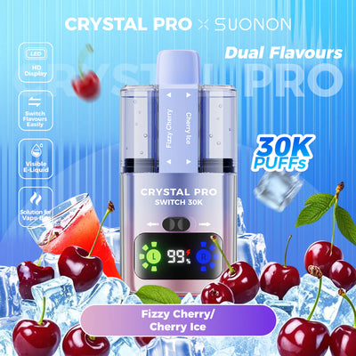 Crystal Pro Switch 30K Puff Prefilled Vape Kit - Buy1 Get1 Free