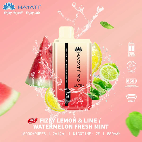 Hayati Pro Ultra 15000 Reusable Pod Device