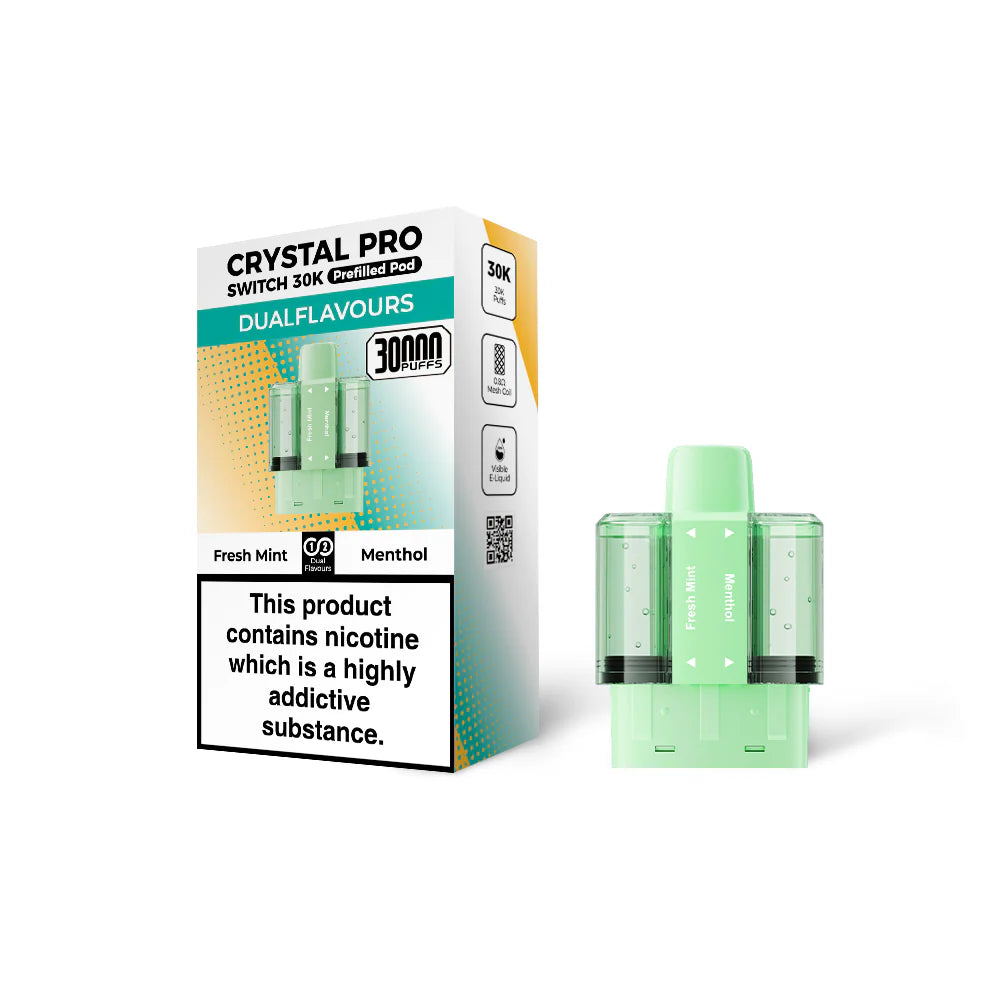 Crystal Pro Switch 30K Prefilled Refill Pods