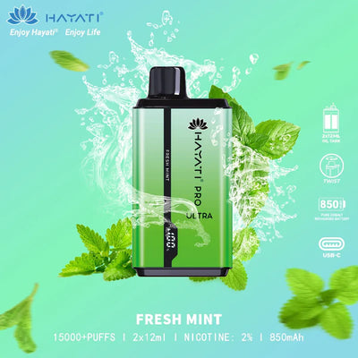 Hayati Pro Ultra 15000 Reusable Pod Device