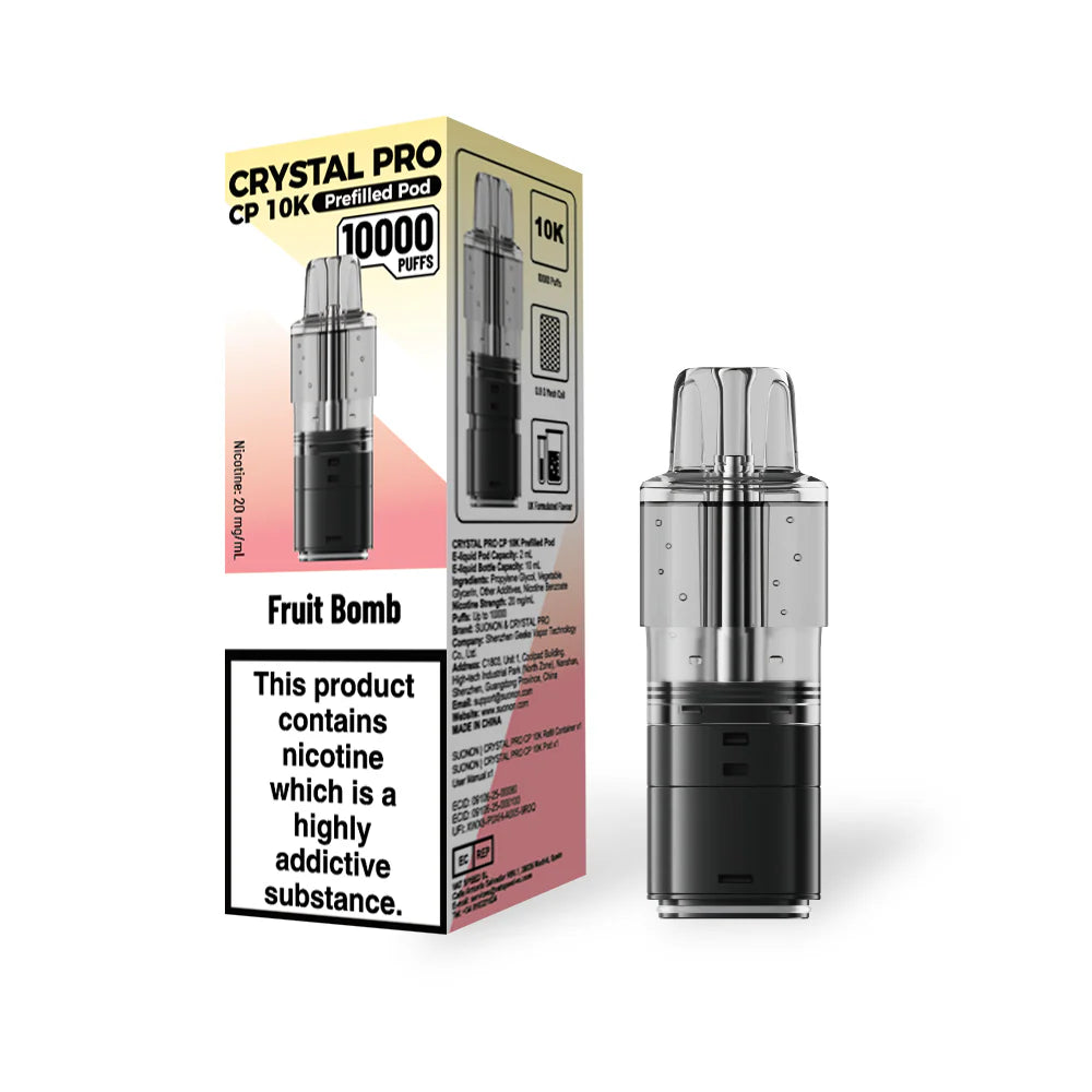 Crystal Pro CP 10k Prefilled refill Pods