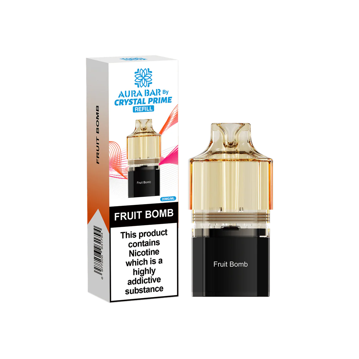 Crystal Prime Aura Bar 10k Replacement Pods