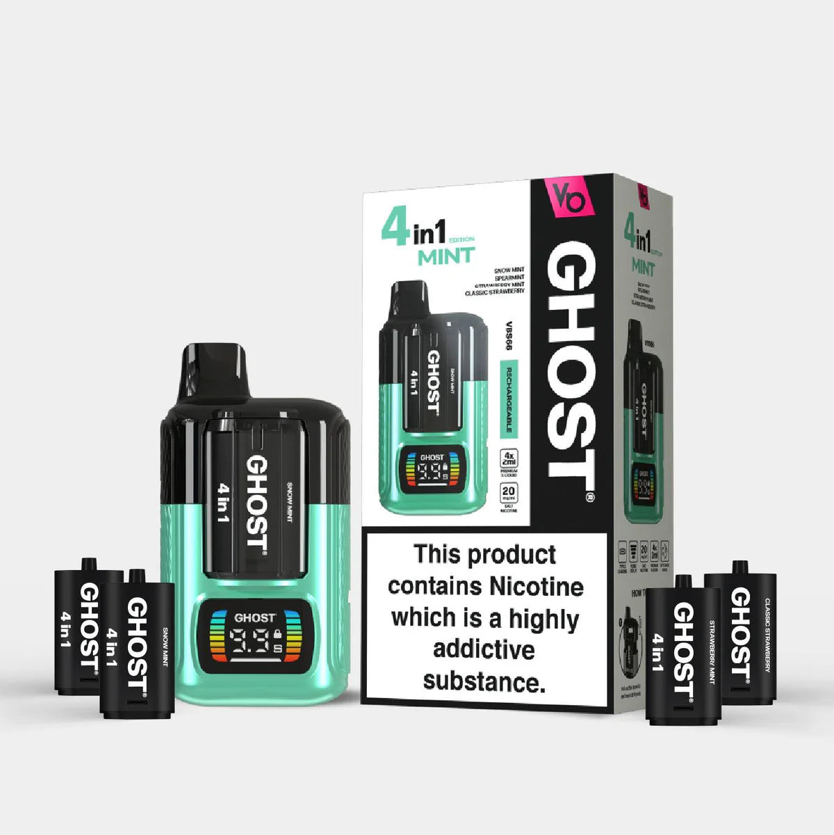 Ghost 4-in-1 VBS66 Vape Kit