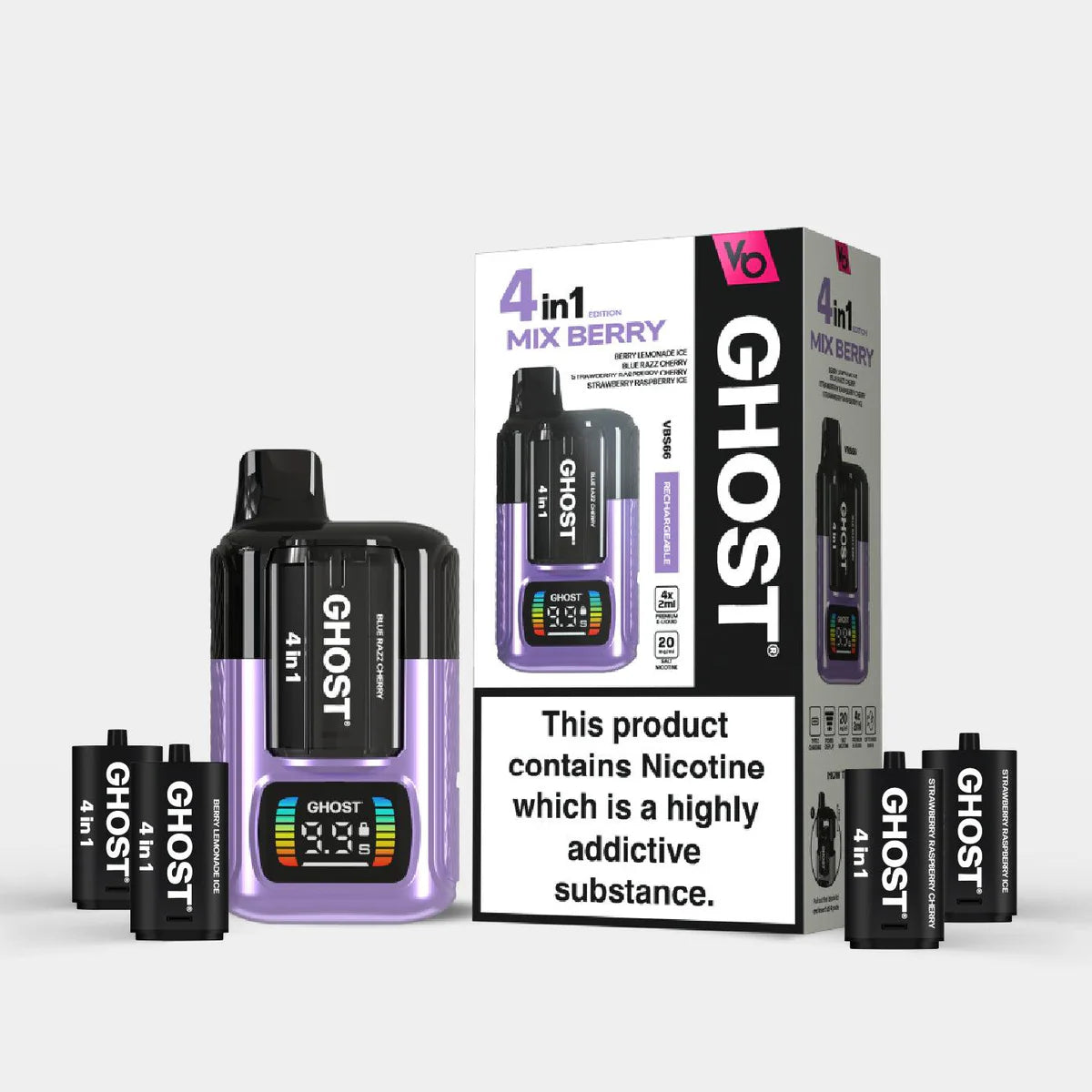 Ghost 4-in-1 VBS66 Vape Kit