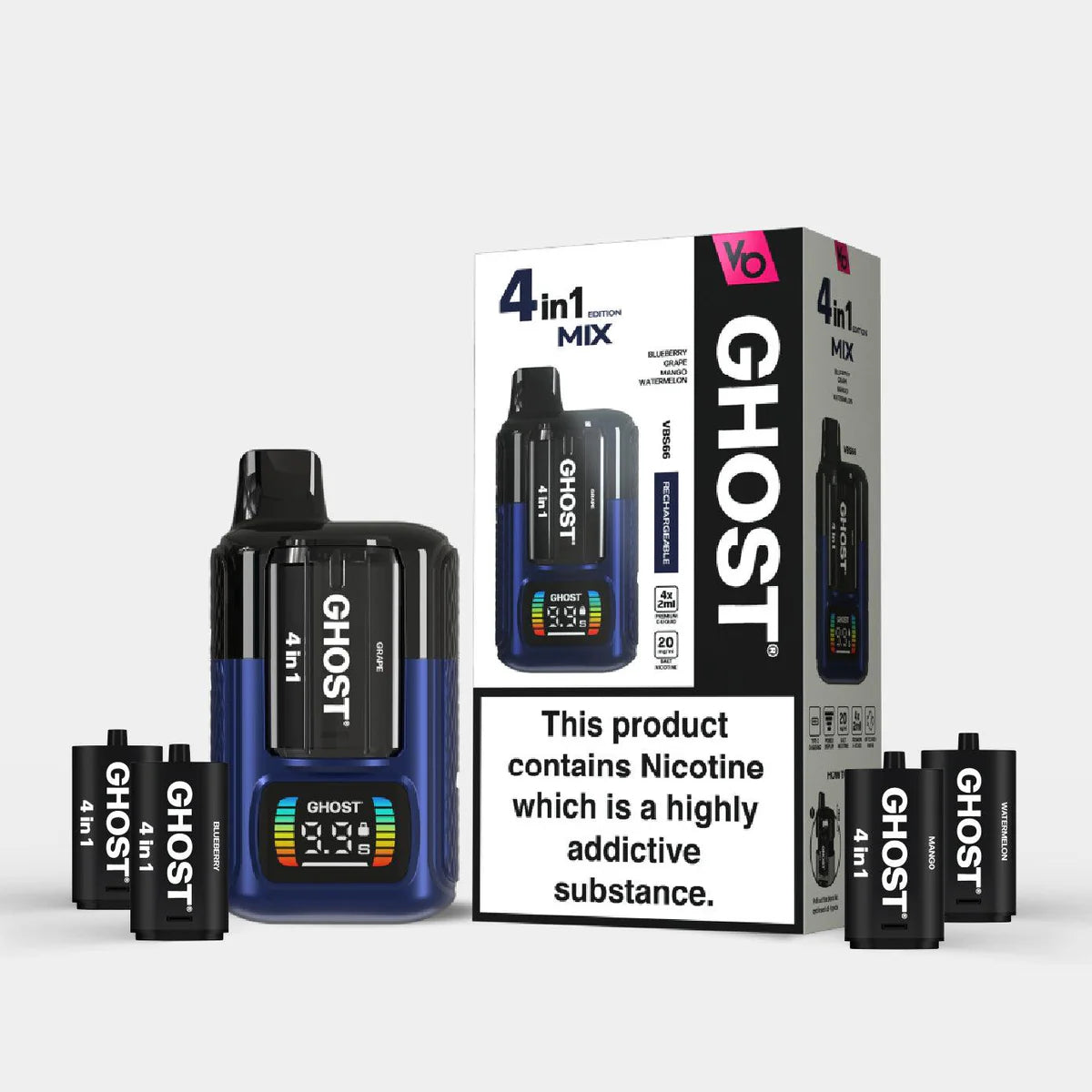 Ghost 4-in-1 VBS66 Vape Kit