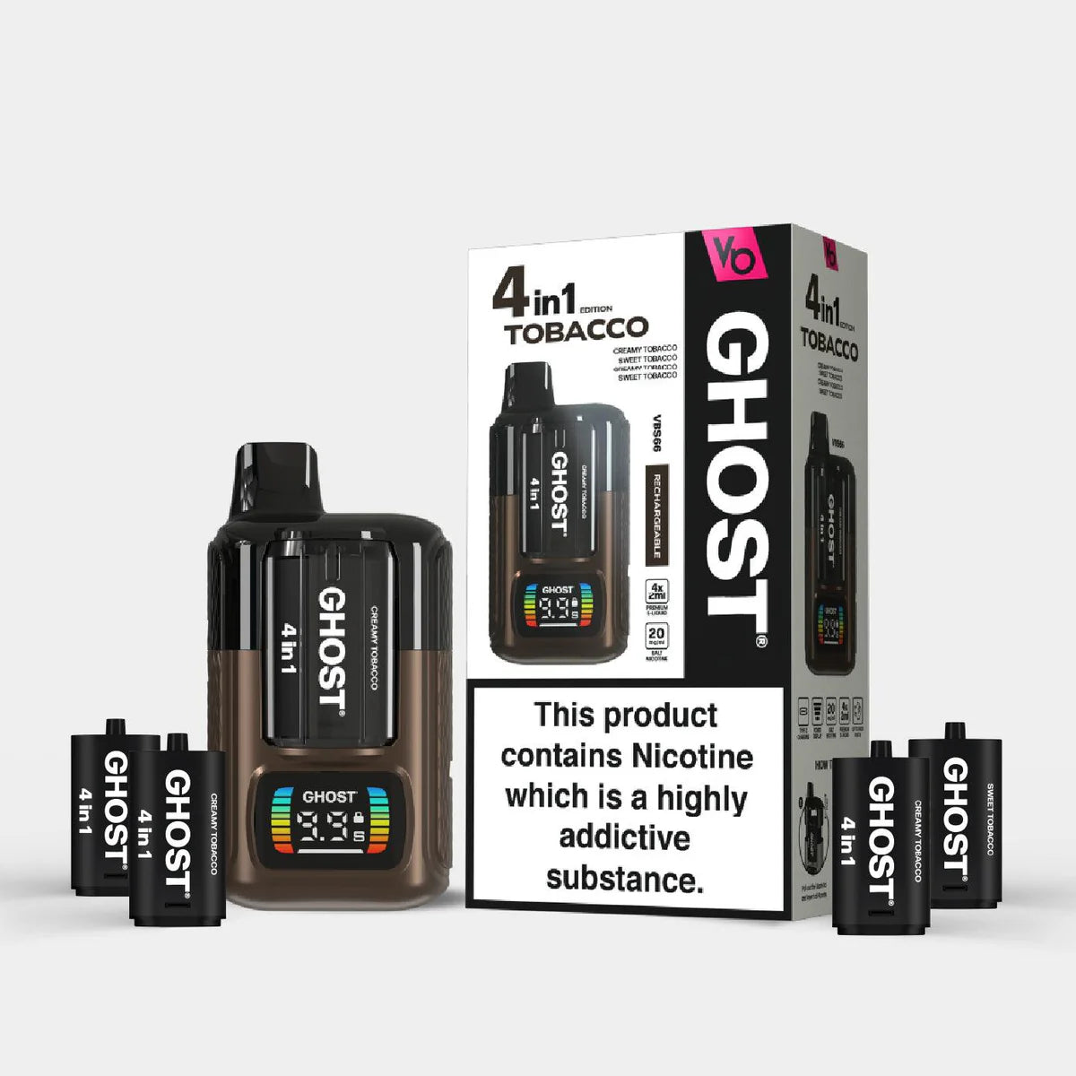 Ghost 4-in-1 VBS66 Vape Kit