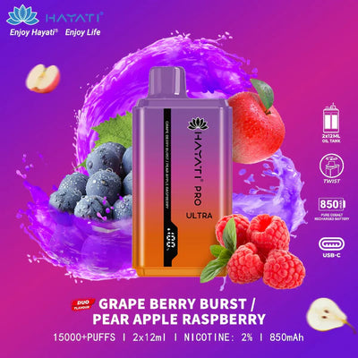 Hayati Pro Ultra 15000 Reusable Pod Device