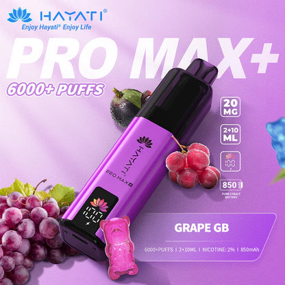 Hayati Pro Max Plus 6000+ Vape Kit