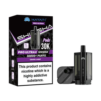 Hayati Pro Ultra Plus Shisha 30K Replacement Pods