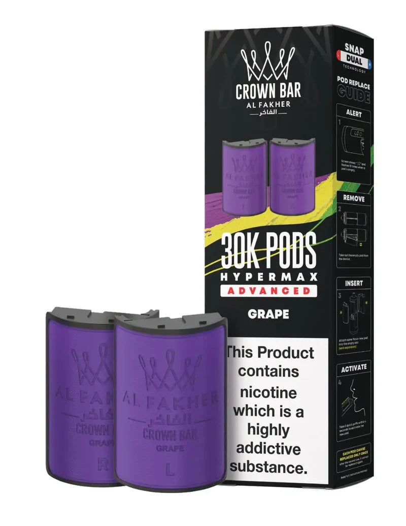 Al Fakher 30K Hypermax Prefilled Refill Pods