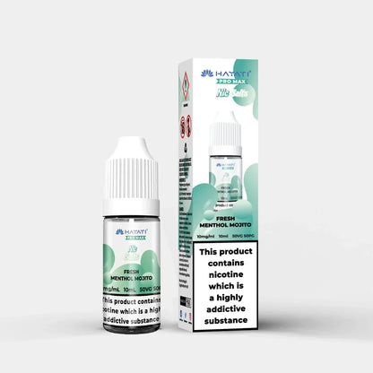 Hayati Nic Salts 10ml Fresh Menthol Mojito nicotine salt e-liquid with 10mg strength and 50VG/50PG ratio