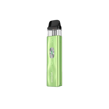 Vaporesso XROS 4 Mini Kit compact green vaping device with 1000mAh battery and advanced coil technology
